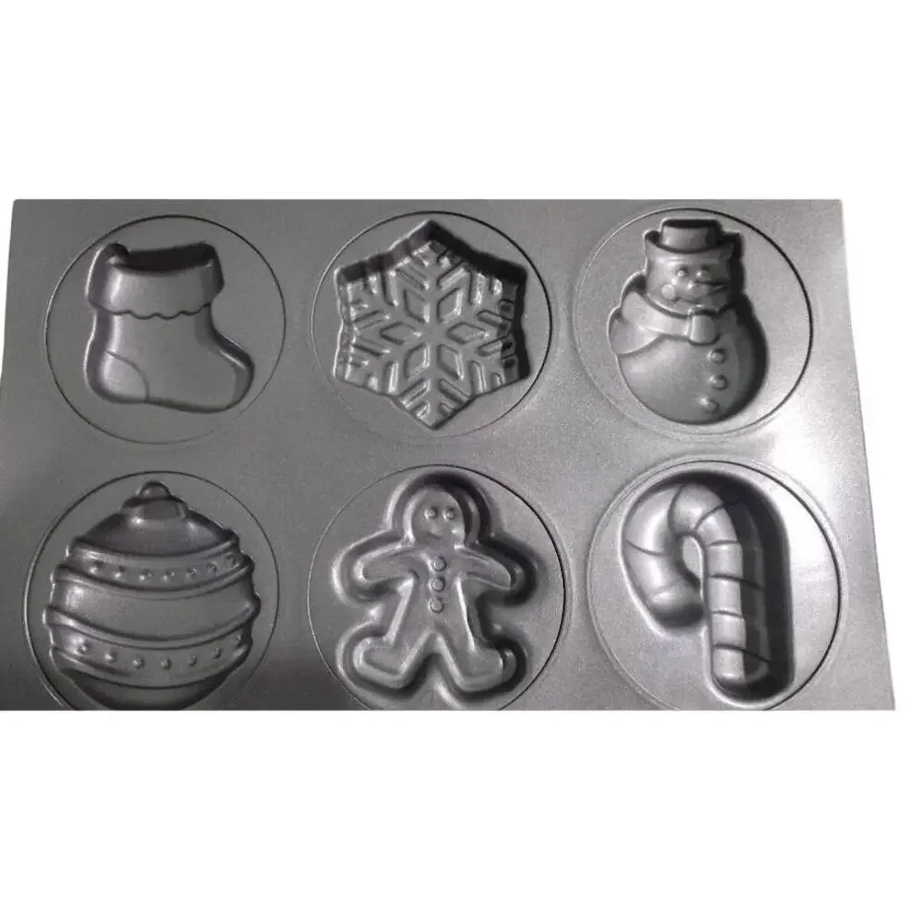 Sweet‎ Creations Non-Stick Christmas Cookie Mold Pan
